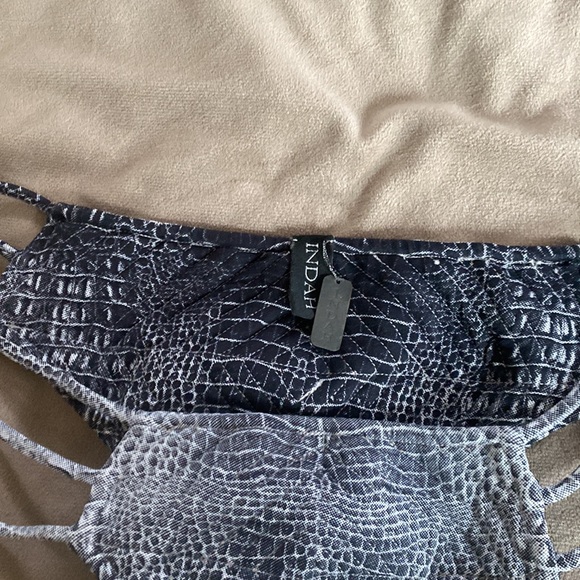 Indah Meli Snake Ombré Bottoms - Picture 2 of 5